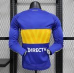 Boca Juniors 2024/2025 Home Kit Long Sleeve - Image 2