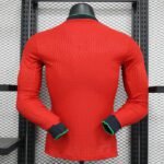 Portugal 2024/2025 Home Kit Long Sleeve - Image 2