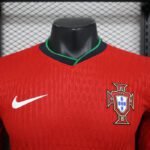 Portugal 2024/2025 Home Kit Long Sleeve - Image 3