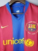 2007-2008 Retro Barcelona Home Long Sleeve - Image 3