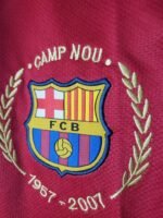 2007-2008 Retro Barcelona Home Long Sleeve - Image 4
