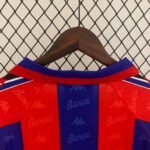 1995-1997 Retro Barcelona Home Jersey Long Sleeve - Image 6