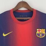 2012-2013 Retro Barcelona Home Jersey Long sleeve - Image 5