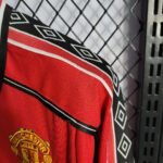 1998/1999 Retro Manchester United Home Jersey Long Sleeve - Image 8