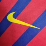 2011-2012 Retro Barcelona Home Jersey Long Sleeve - Image 4