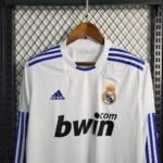 2010/2011 Retro Real Madrid Home Jersey Long Sleeve - Image 5