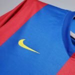 2006-2007 Retro Barcelona Home Jersey Long Sleeve - Image 3