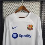 2023/2024 Barcelona Away Jersey Long Sleeve - Image 3