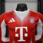 2025/2026 Bayern Munchen Home Long Sleeve - Image 3
