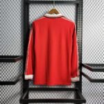 1998/1999 Retro Manchester United Home Jersey Long Sleeve - Image 2