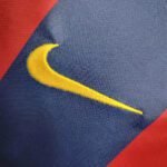 2014-2015 Retro Barcelona Home Jersey Long sleeve - Image 4