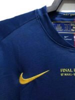 2008-2009 Retro Barcelona Home Champions League Long sleeve - Image 4