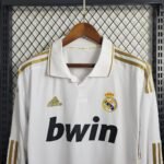 2011/2012 Retro Real Madrid Home Jersey Long Sleeve - Image 3