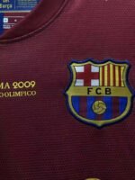 2008-2009 Retro Barcelona Home Champions League Long sleeve - Image 5