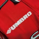 1998/1999 Retro Manchester United Home Jersey Long Sleeve - Image 3