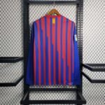 2011-2012 Retro Barcelona Home Jersey Long Sleeve - Image 2