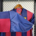 2014-2015 Retro Barcelona Home Jersey Long sleeve - Image 6