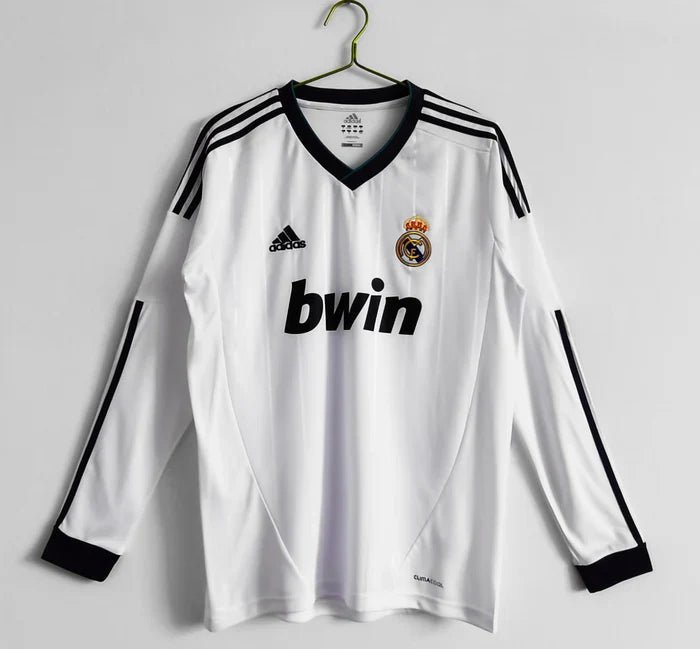 fa344535.jpg Real Madrid Retro 2012-2013 Home Kit Long Sleeve - Image 1
