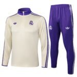 Retro Real Madrid Training Suit Set 2025/2026 - Image 7