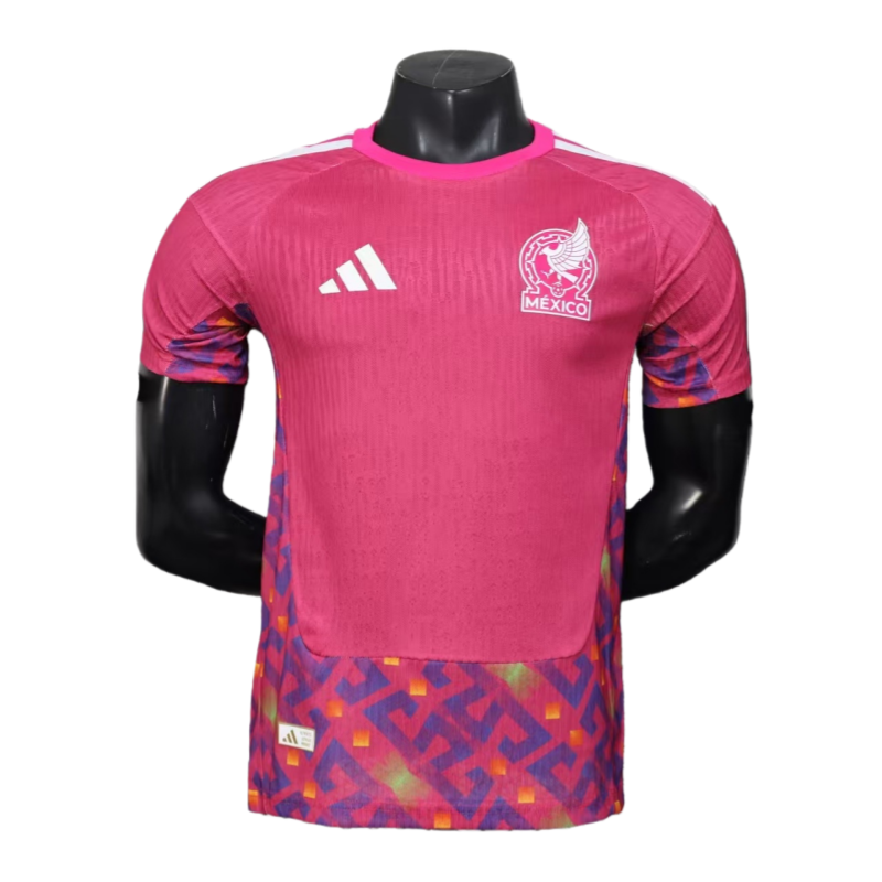 9b5b511b-8-7-9-1.png 2026 Mexico pink Special Edition Training Uniform Football jersey Player edition - Image 1
