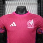 2026 Mexico pink Special Edition Training Uniform Football jersey Player edition - Image 3