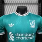 Liverpool 25-26 away green football jersey - player version - Image 3