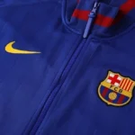 2025-26 Barcelona Training Kit (jacket+Pants) Blue - Image 4