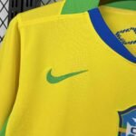 2025 Brazil Home Football jersey Fan edition - Image 4