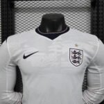 2026 England World Cup Home Long Sleeve Soccer jersey Player version - Image 3