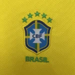 2025 Brazil Home Kids Football jersey Kits Fan edition - Image 4