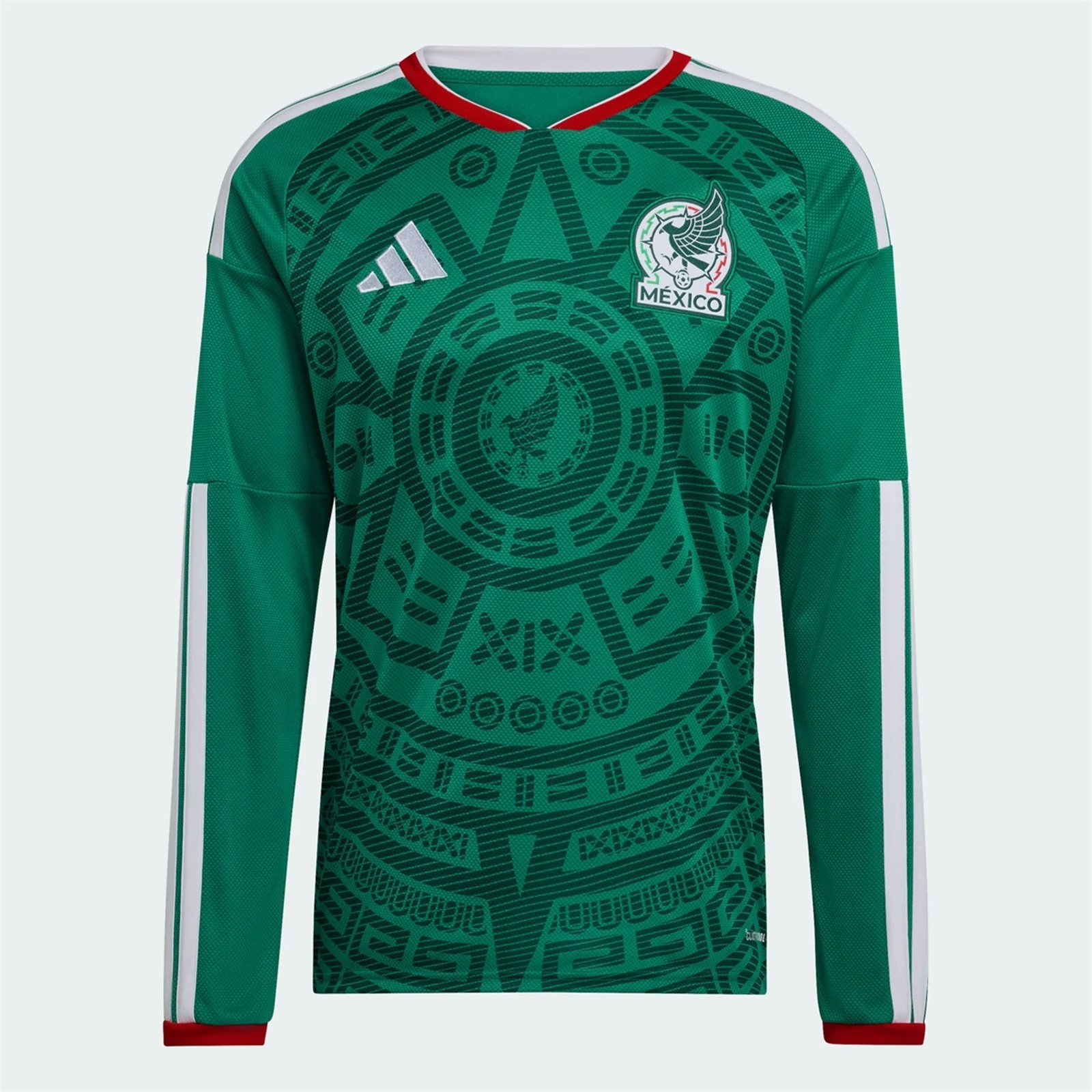 mexico1_0bdd2694-a0f7-49cd-8179-d21de1327748.jpg Adidas Mexico Home Jersey Long Sleeve 2026 - Image 1