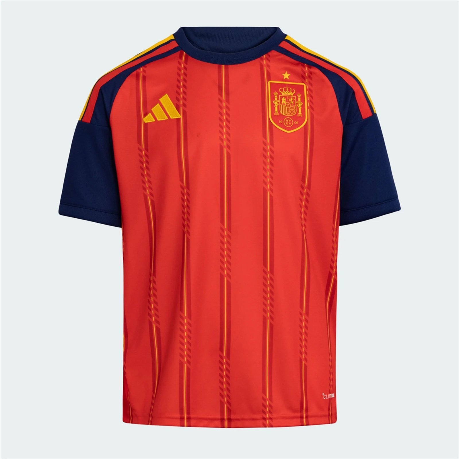 spain1_1b21be02-4fa8-4a08-b2e9-0d45339a4f5a.jpg Adidas Spain Home Jersey Youth 2026 - Image 1
