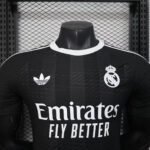 2025/2026 Player Version Real Madrid Goalkeeper Black Football Shirt 1:1 Thai Quality - Image 3