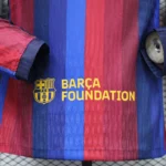 2026/2027 Player Version Long Sleeve Barcelona Home Football Shirt 1:1 Thai Quality - Image 7