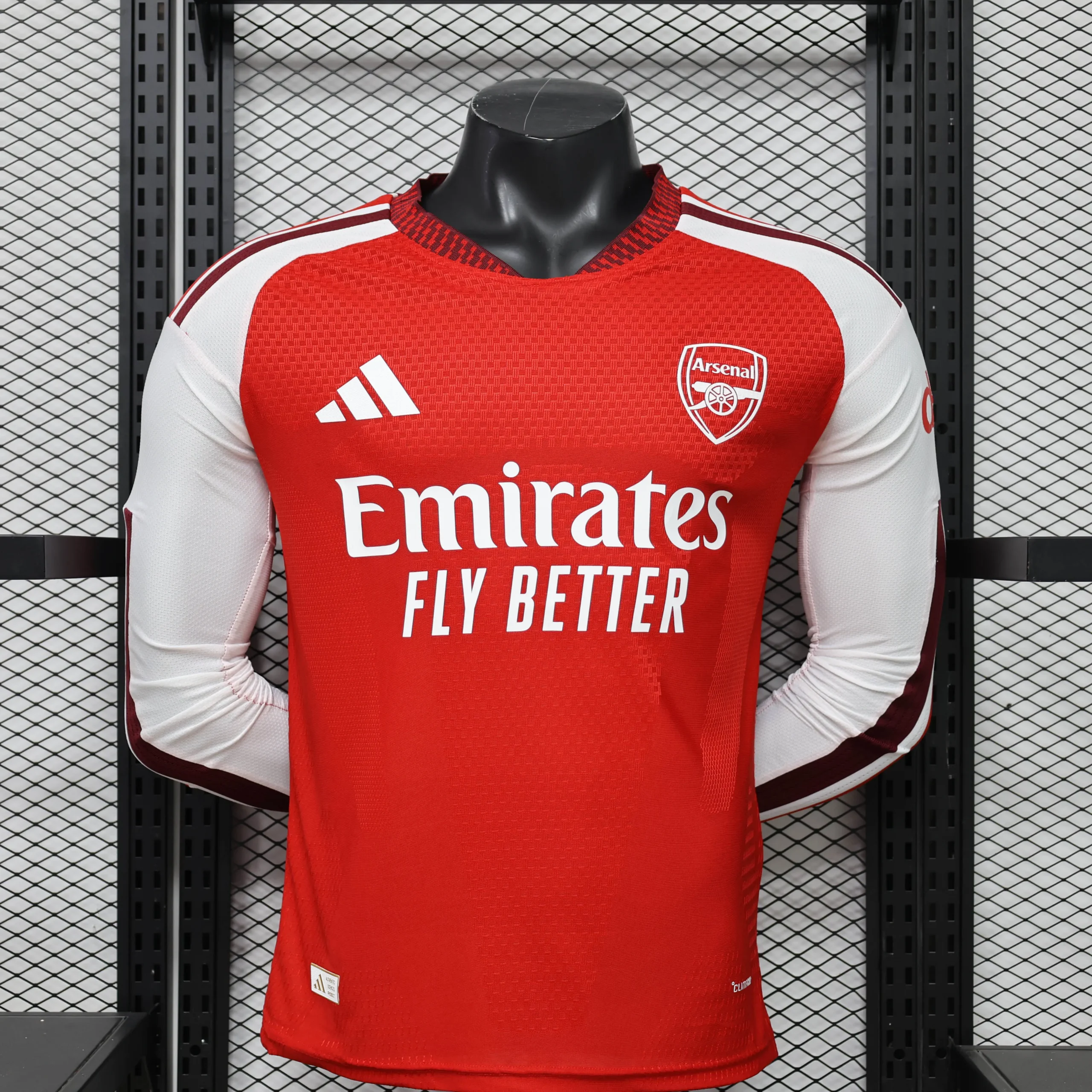0ba83655182ff41016bd2e7a3441fb4b.webp 2026/2027 Player Version Long Sleeve Arsenal Home Football Shirt 1:1 Thai Quality - Image 1