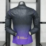 2026/2027 Player Version Long Sleeve Barcelona Away Football Shirt 1:1 Thai Quality - Image 2
