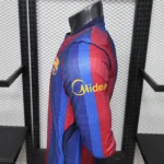 2026/2027 Player Version Long Sleeve Barcelona Home Football Shirt 1:1 Thai Quality - Image 8