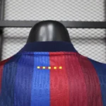 2026/2027 Player Version Long Sleeve Barcelona Home Football Shirt 1:1 Thai Quality - Image 4
