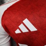 2025/2026 Player Version Long Sleeve Arsenal Home Football Shirt 1:1 Thai Quality - Image 5