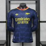 2026/2027 Player Version Long Sleeve Arsenal Away Football Shirt 1:1 Thai Quality