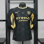 2026/2027 Player Version Long Sleeve Manchester City Away Football Shirt 1:1 Thai Quality