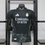 2026/2027 Player Version Real Madrid Goalkeeper Black Football Shirt 1:1 Thai Quality