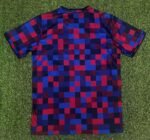 2026/2027 Barcelona Pre-Match Suit Red-Blue Checkered Football Shirt 1:1 Thai Quality - Image 2