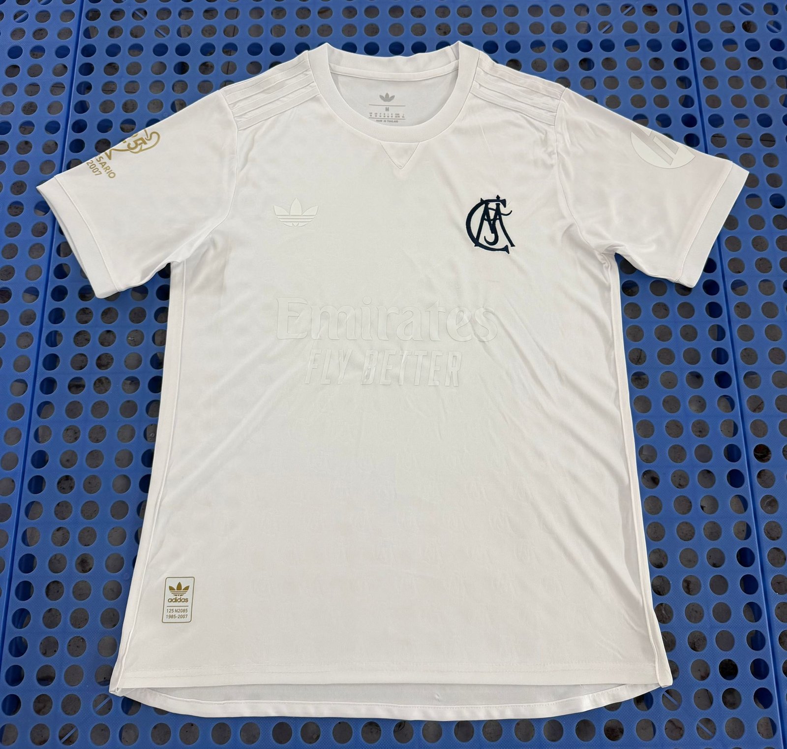40cb295c09f5a5328885e5732eefa2e8.jpg 2026/2027 Real Madrid 125th Anniversary Edition White Football Shirt 1:1 Thai Quality - Image 1