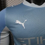 2026/2027 Player Version Long Sleeve Manchester City Home Football Shirt 1:1 Thai Quality - Image 5