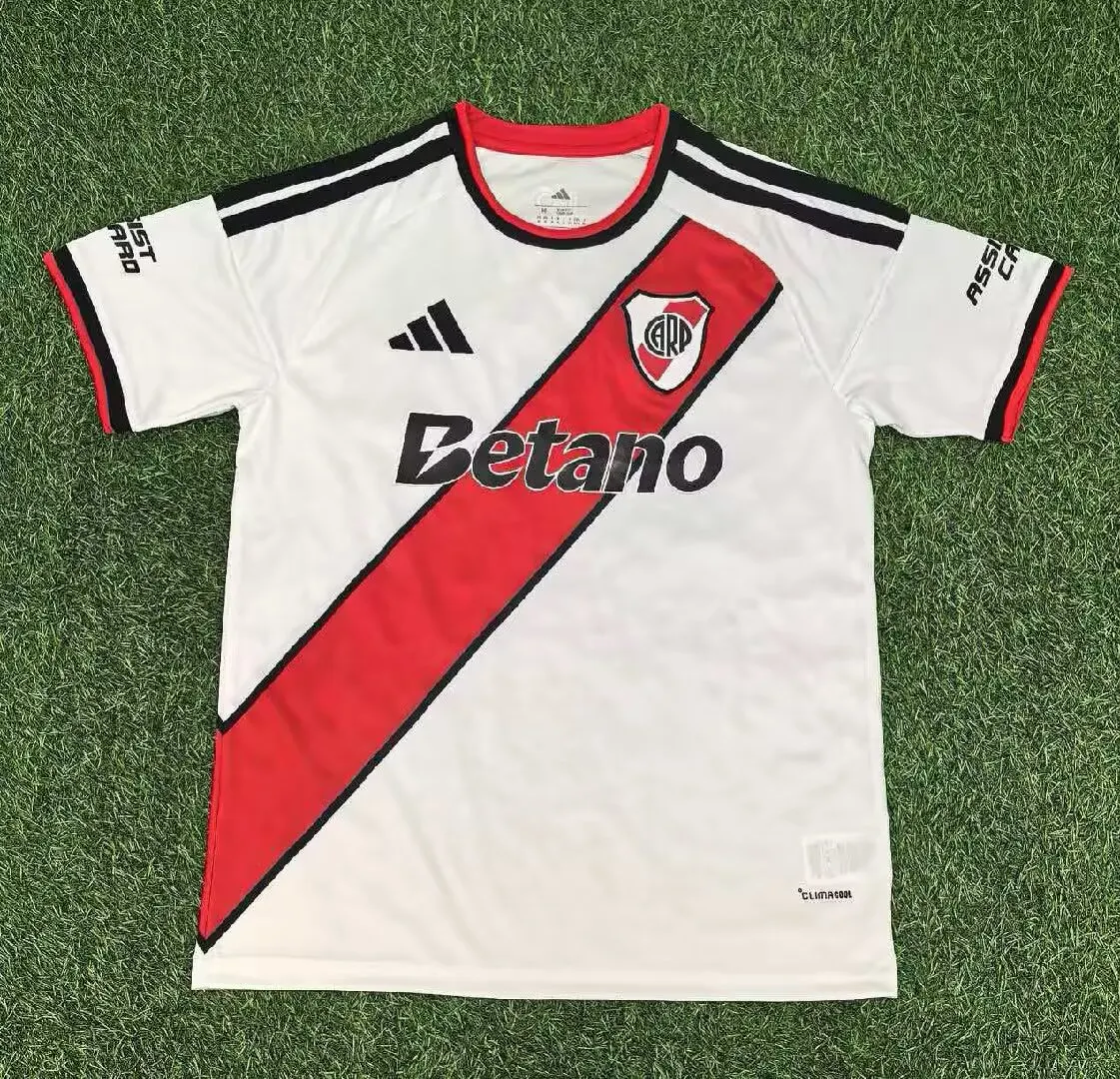 551fe7c2454528bddaa8be1b9aeb2723.webp 2027 River Plate Home Football Jersey 1:1 Thai Quality - Image 1