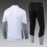 2026/2027 Real Madrid Half-Pull Training Suit White Football Shirt 1:1 Thai Quality Set - Image 2