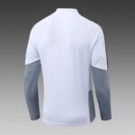 2026/2027 Real Madrid Half-Pull Training Suit White Football Shirt 1:1 Thai Quality Set - Image 4