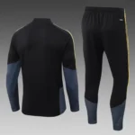 2026/2027 Juventus Half-Pull Training Suit Black Football Shirt 1:1 Thai Quality Set - Image 2