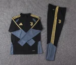 2026/2027 Juventus Half-Pull Training Suit Black Football Shirt 1:1 Thai Quality Set - Image 7